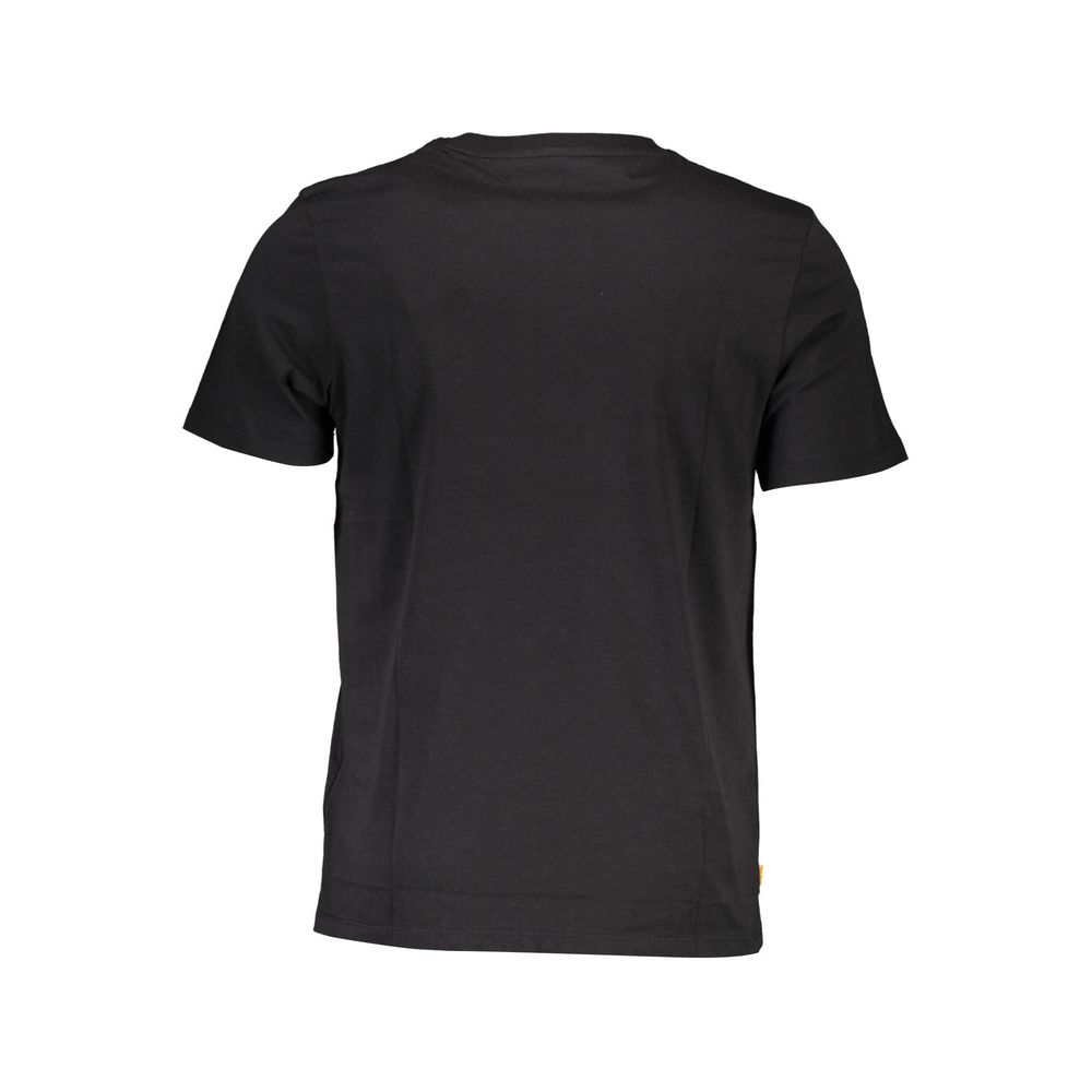 Timberland Black Cotton T-Shirt