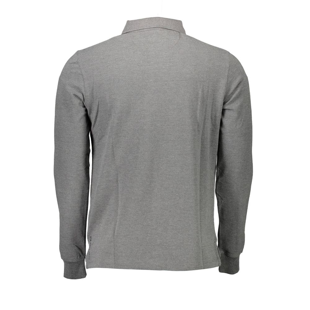 U.S. POLO ASSN. Gray Cotton Polo Shirt