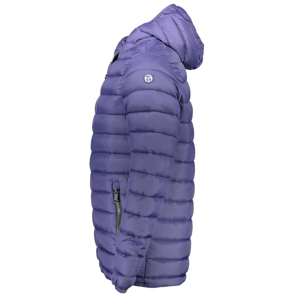 Sergio Tacchini Blue Polyester Jacket