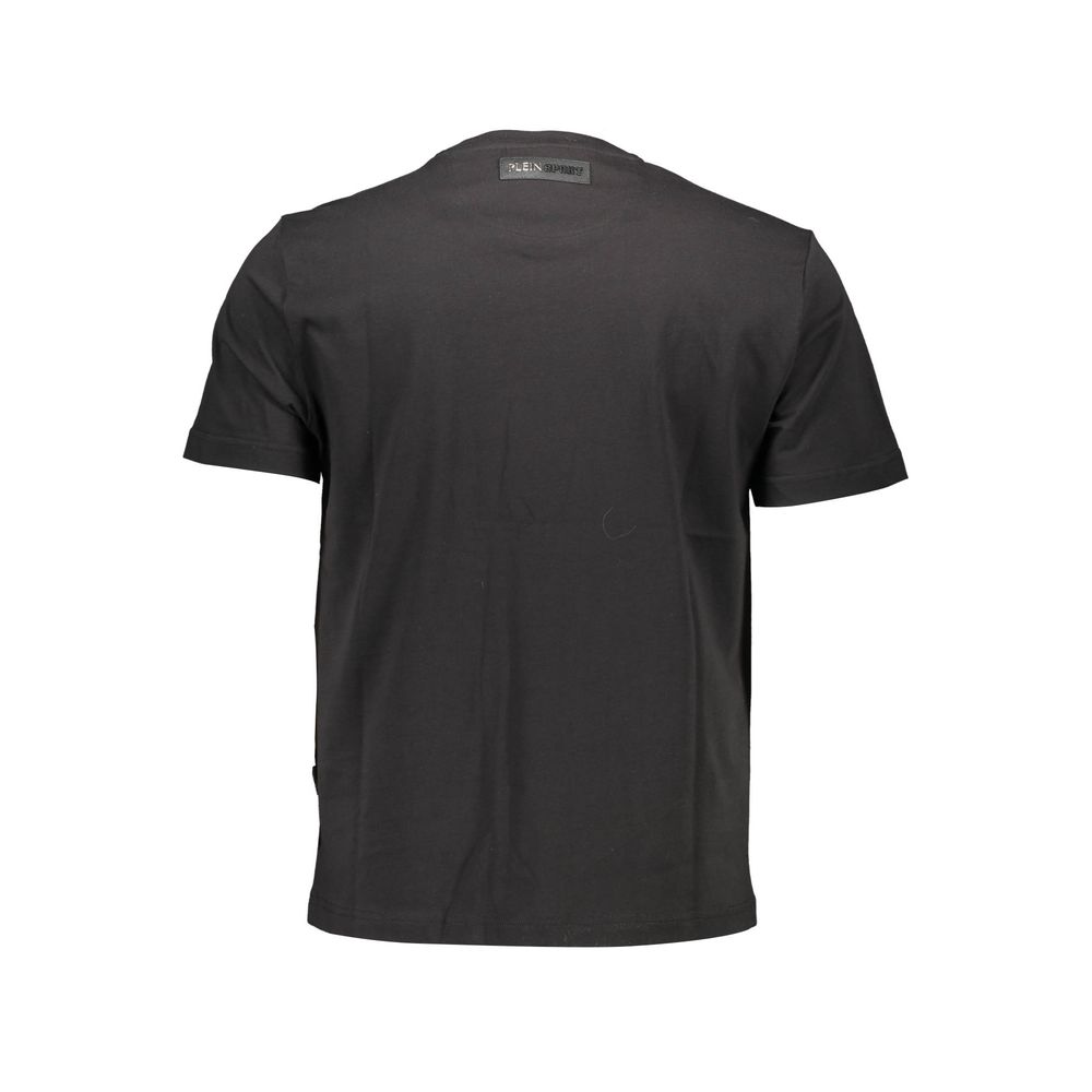 Plein Sport Black Cotton T-Shirt