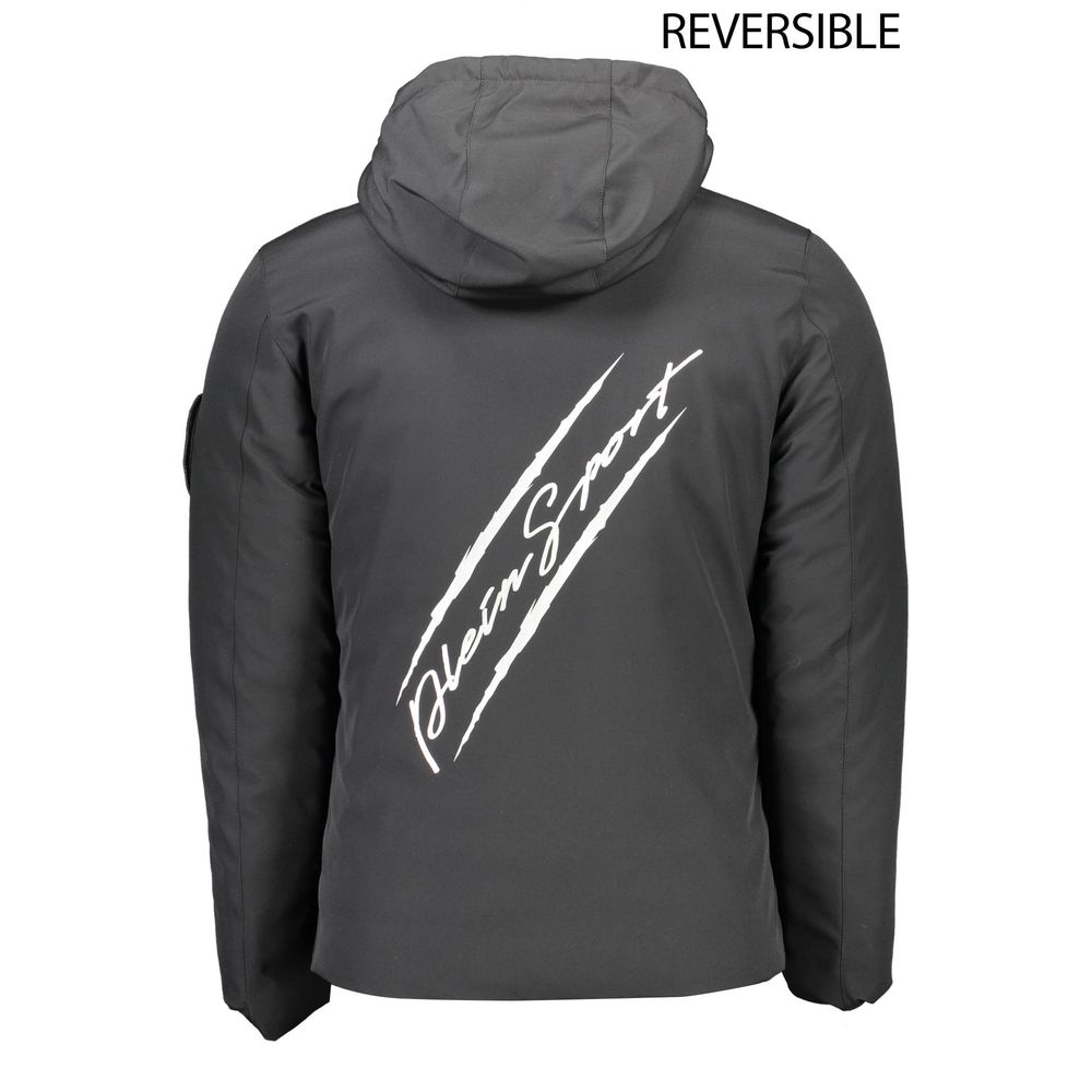 Plein Sport Black Polyester Jacket