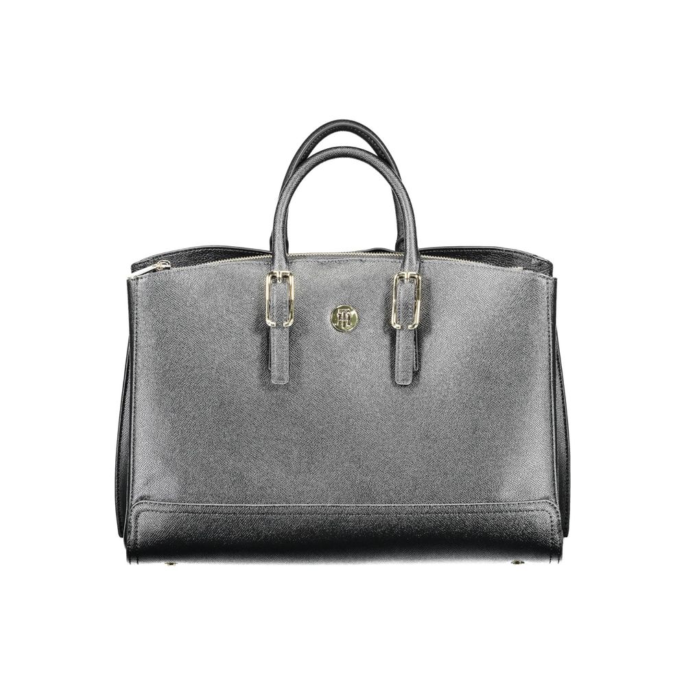Tommy Hilfiger Black Polyethylene Handbag