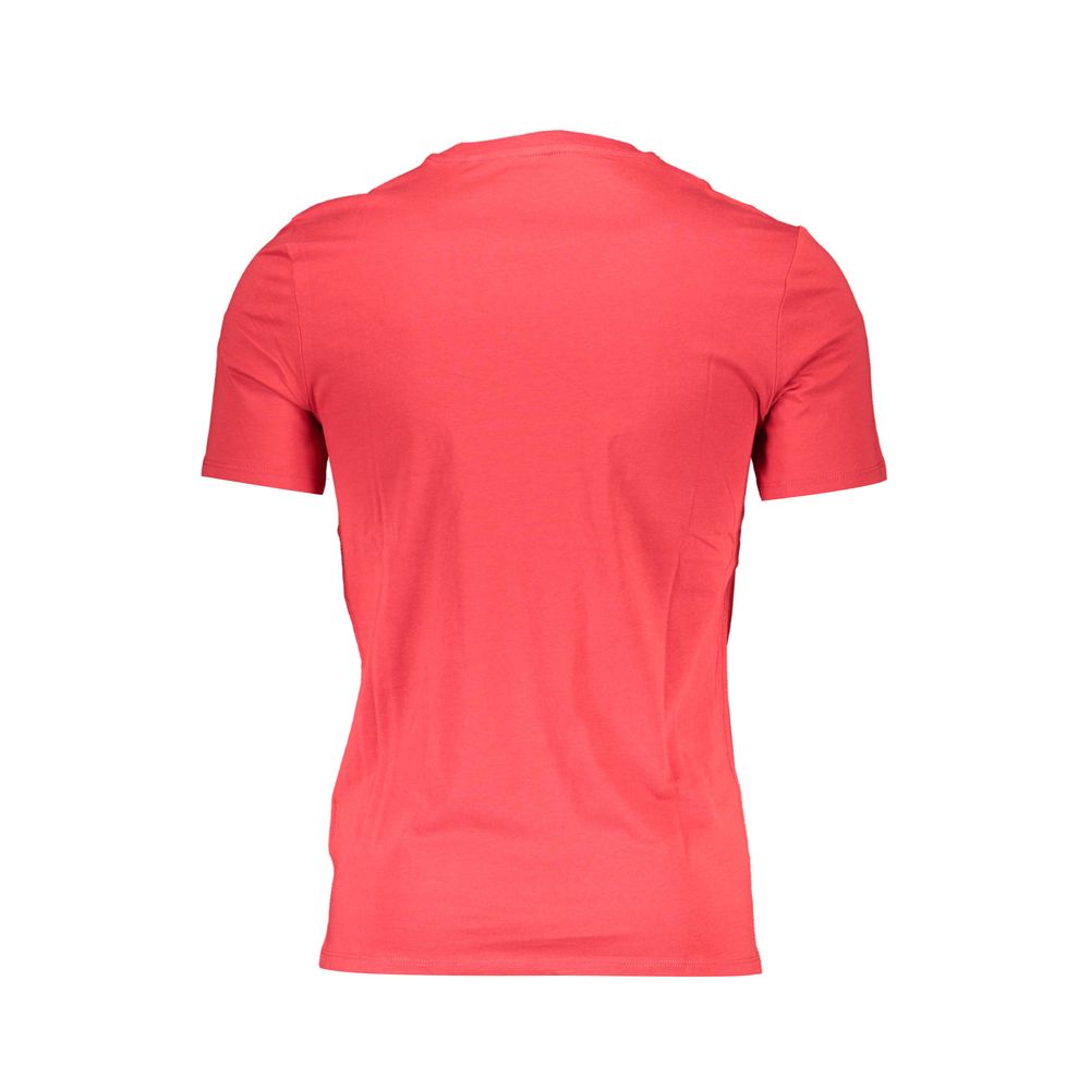 Guess Jeans Red Cotton T-Shirt