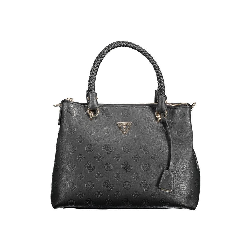 Guess Jeans Black Polyethylene Handbag