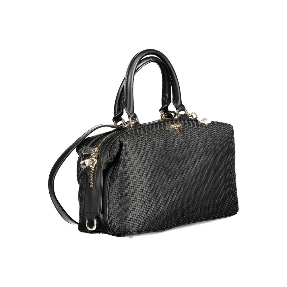 Guess Jeans Black Polyethylene Handbag