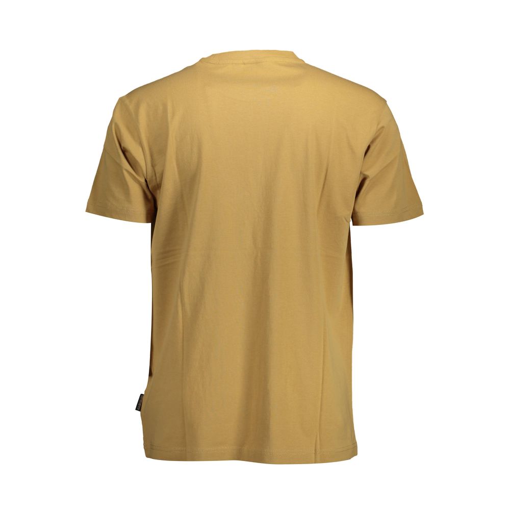 Napapijri Beige Cotton T-Shirt