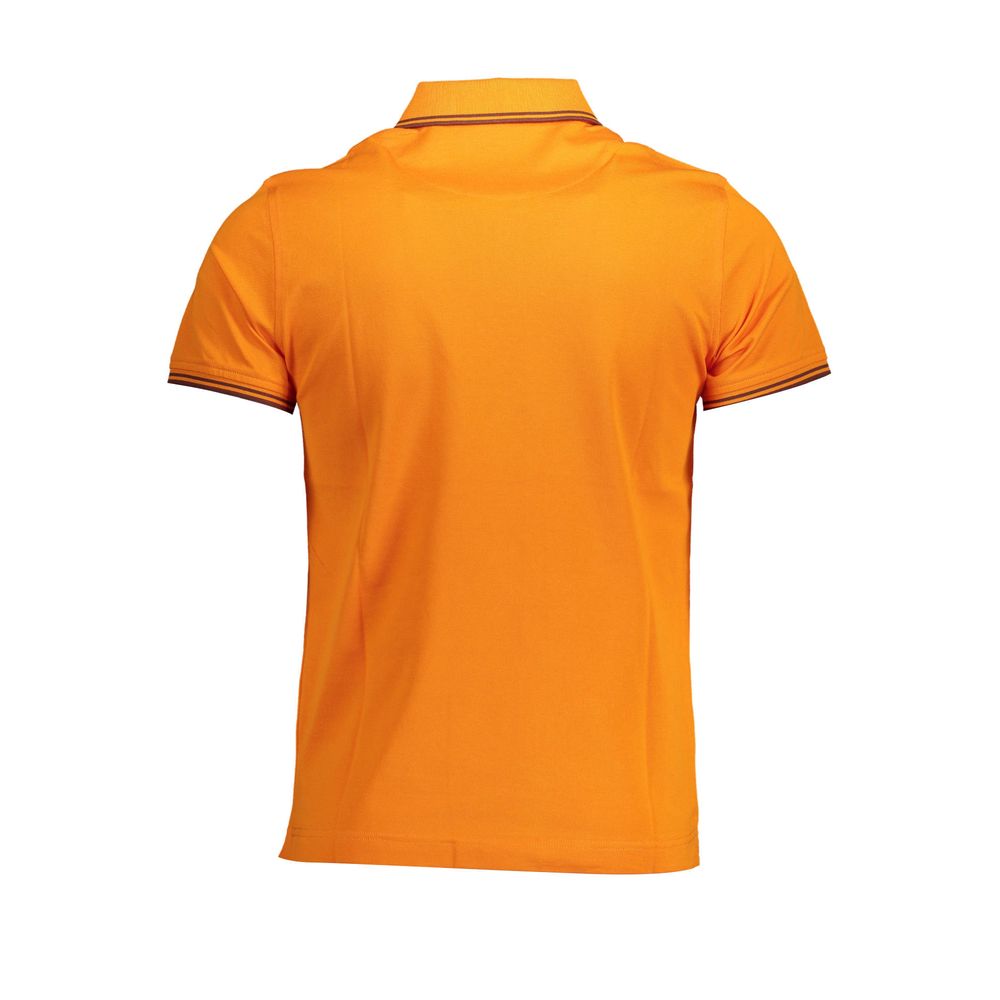 Harmont & Blaine Orange Cotton Polo Shirt
