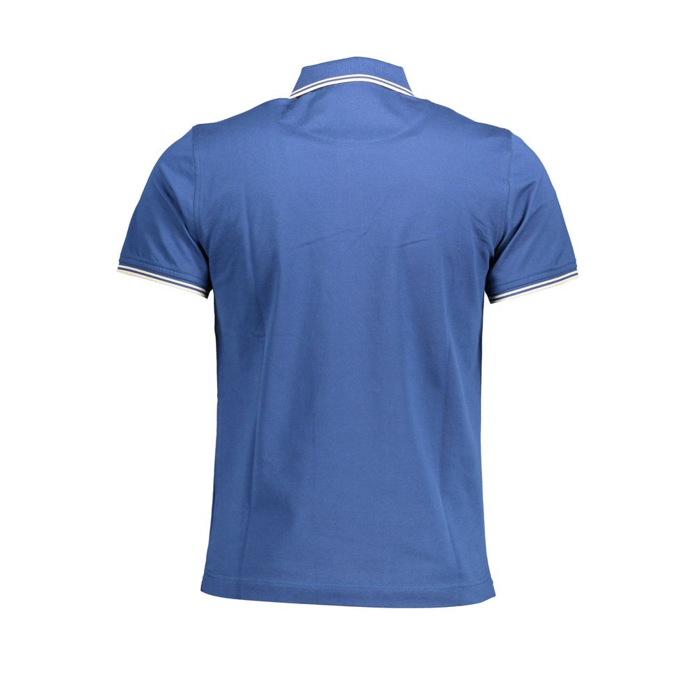 Bombažna polo majica Harmont & Blaine Blue