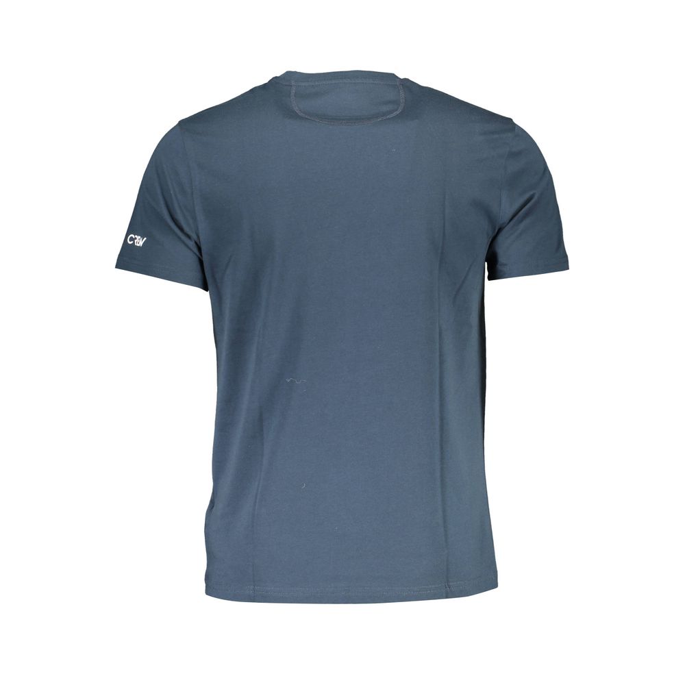 La Martina Blue Cotton T-Shirt