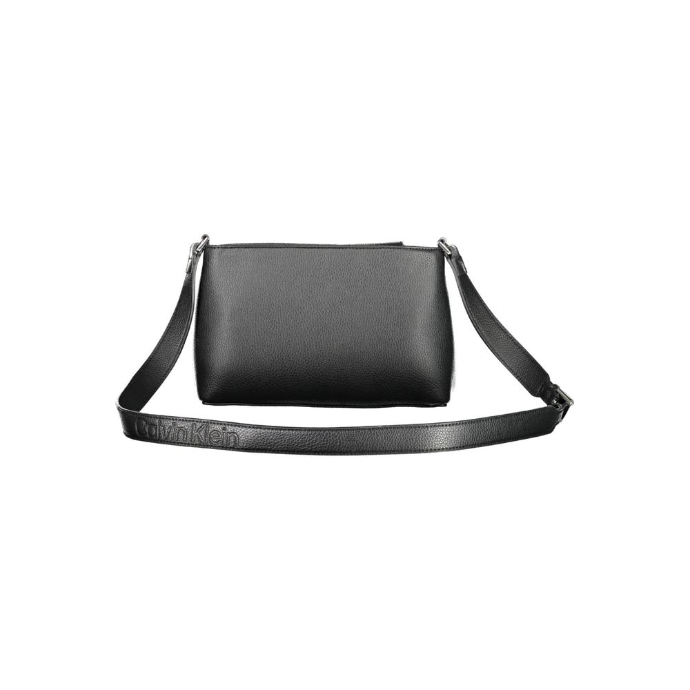Calvin Klein Črna poliestrska torbica