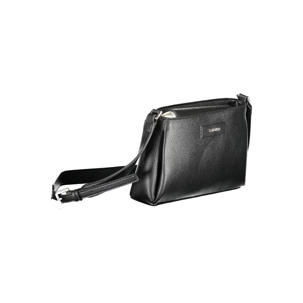 Calvin Klein Črna poliestrska torbica