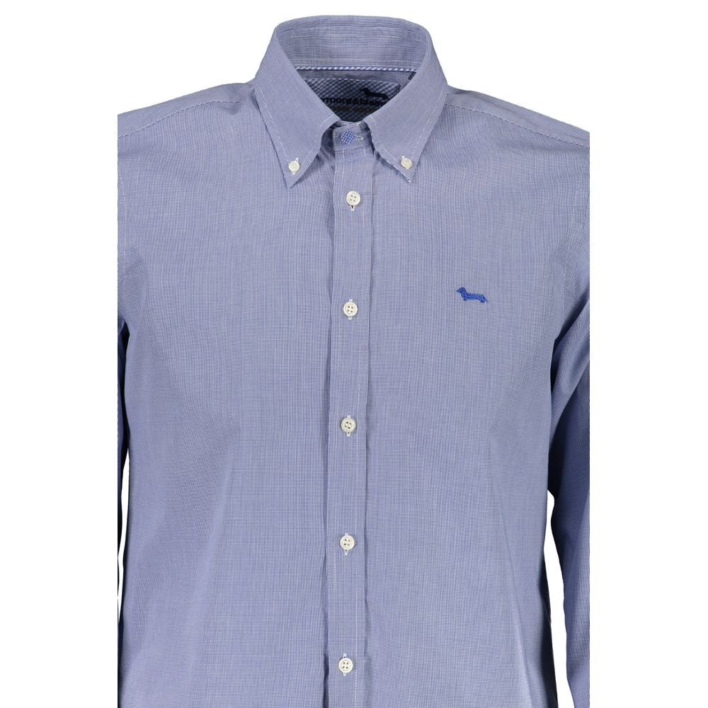 Harmont & Blaine Blue Cotton Shirt