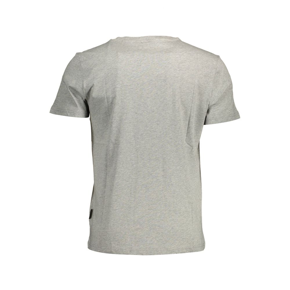 Napapijri Gray Cotton T-Shirt