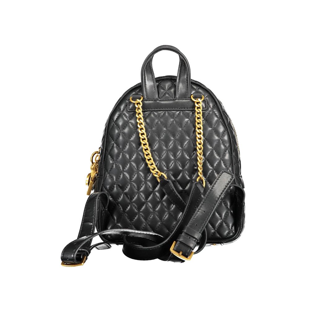 Guess Jeans Black Polyethylene Backpack