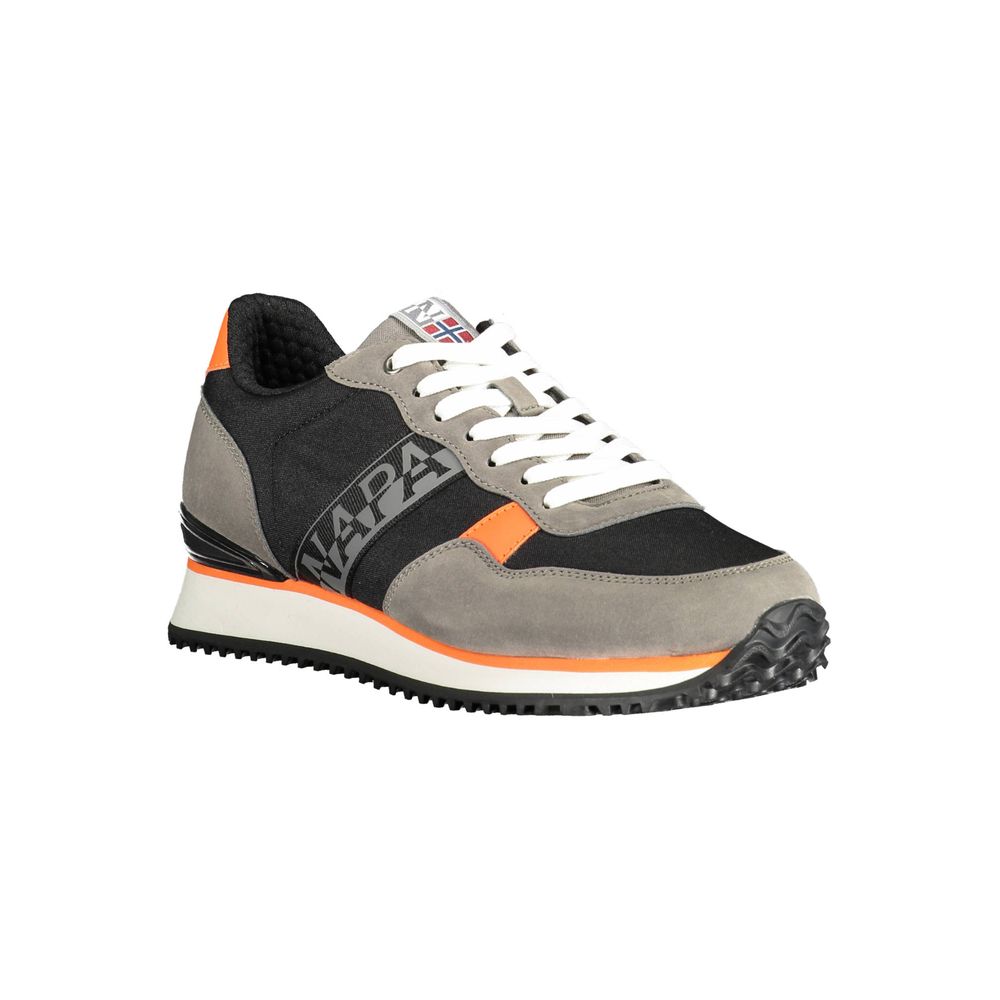 Napapijri Gray Polyester Sneaker