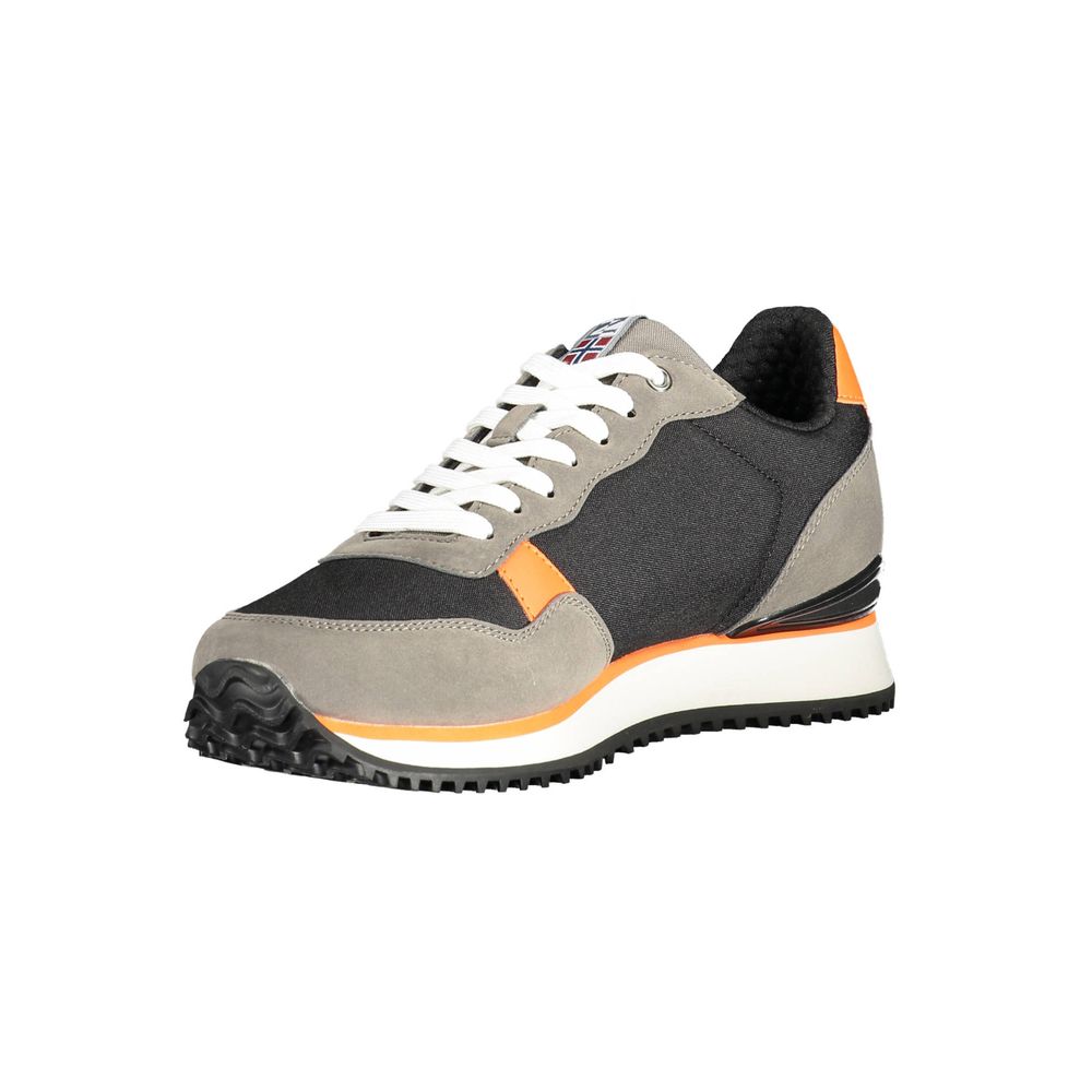Napapijri Gray Polyester Sneaker