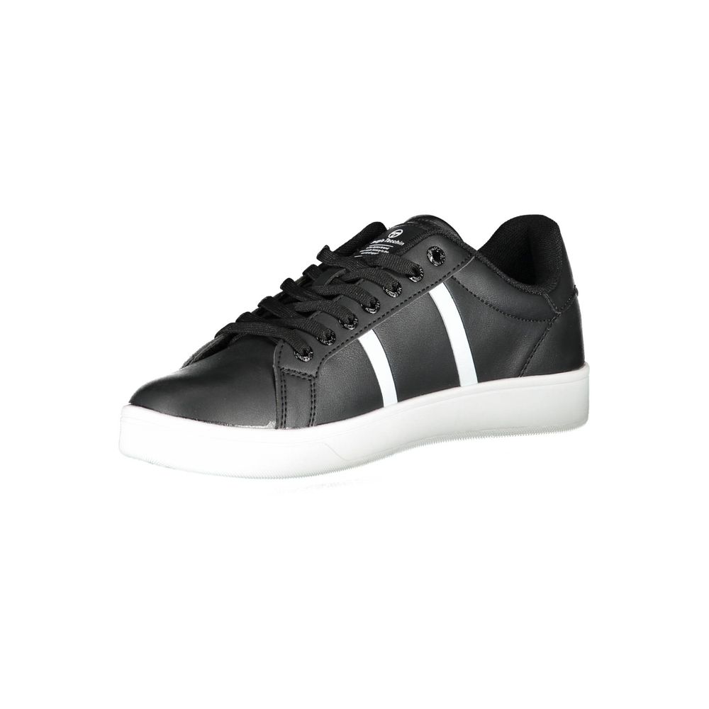 Sergio Tacchini Black Polyester Sneaker