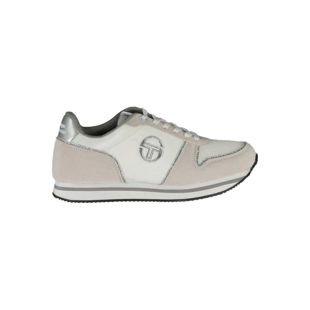 Sergio Tacchini White Polyester Sneaker