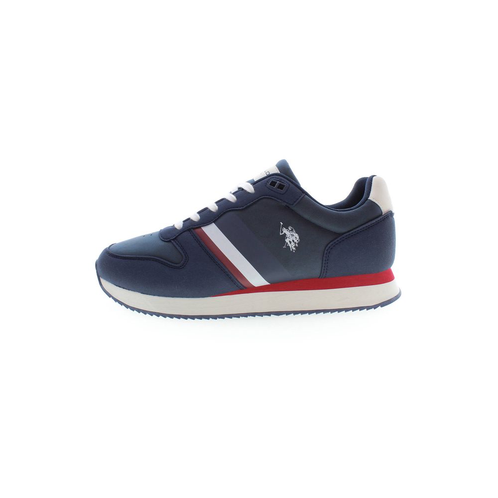 U.S. POLO ASSN. Blue Polyester Sneaker