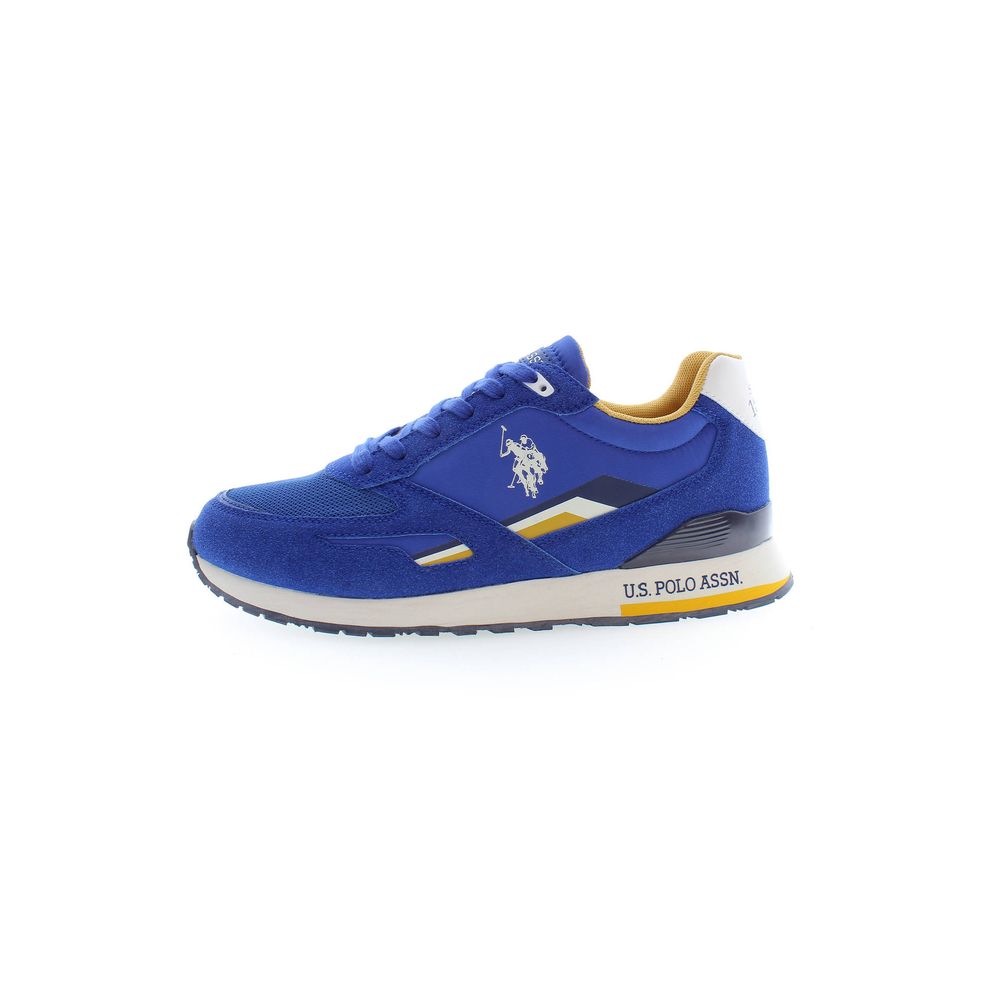 U.S. POLO ASSN. Blue Polyester Sneaker