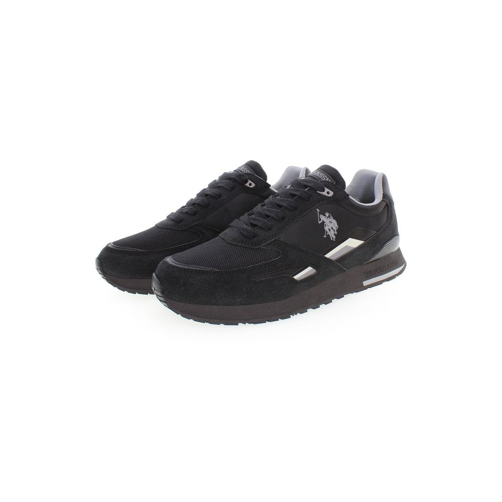 U.S. POLO ASSN. Black Polyester Sneaker