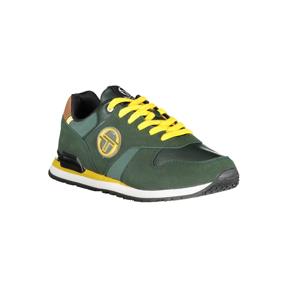 Sergio Tacchini Green Polyester Sneaker