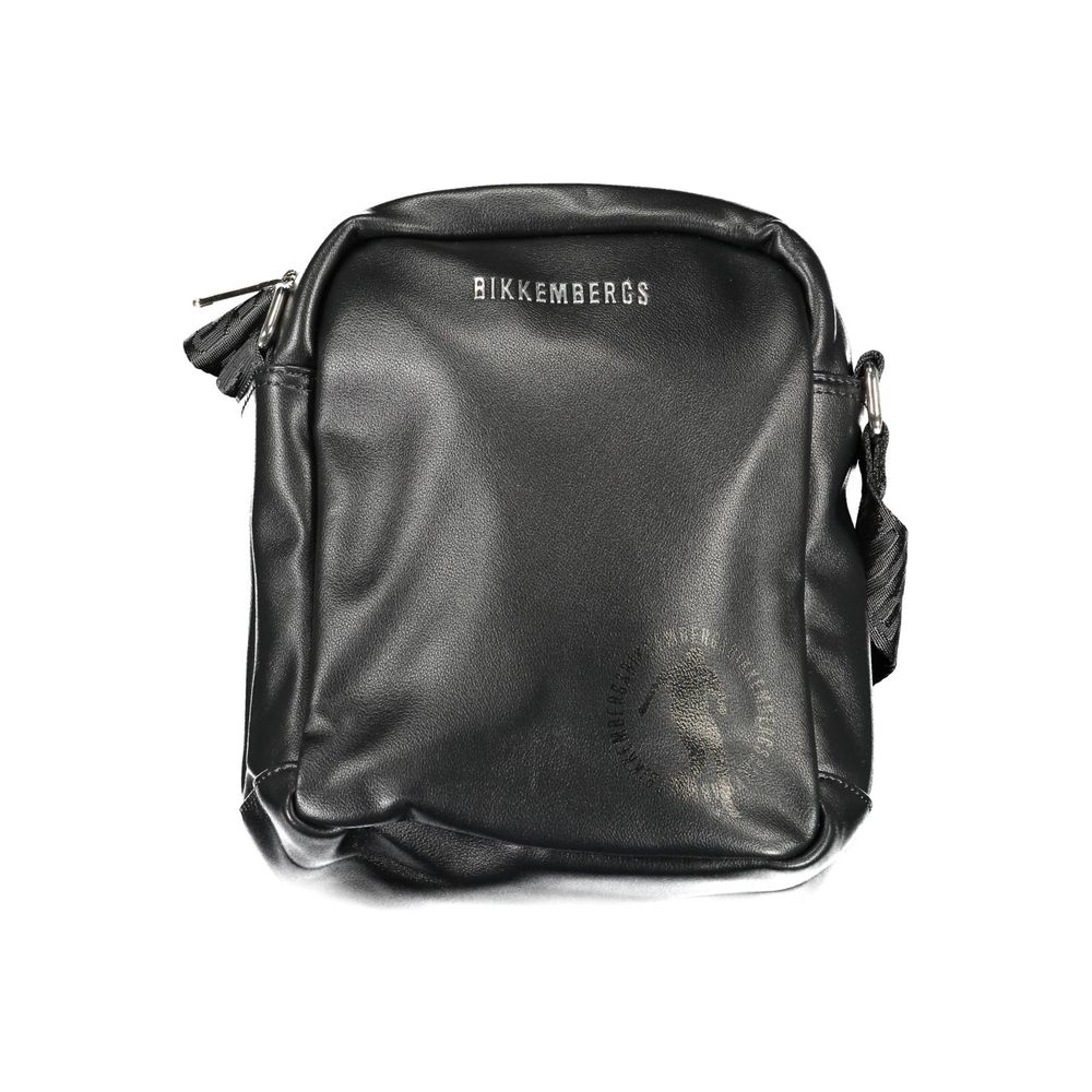 Bikkembergs Black Polyethylene Shoulder Bag