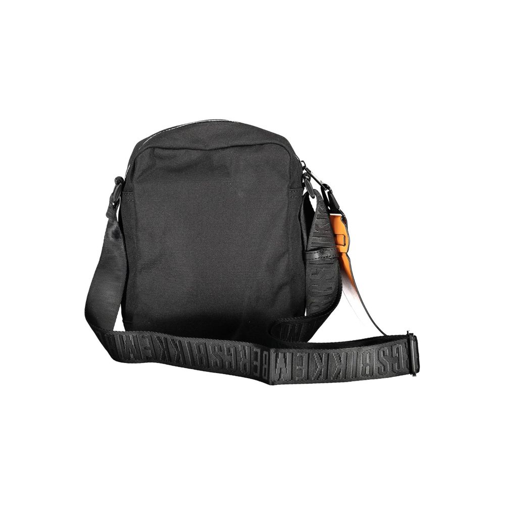 Bikkembergs Black Polyester Shoulder Bag