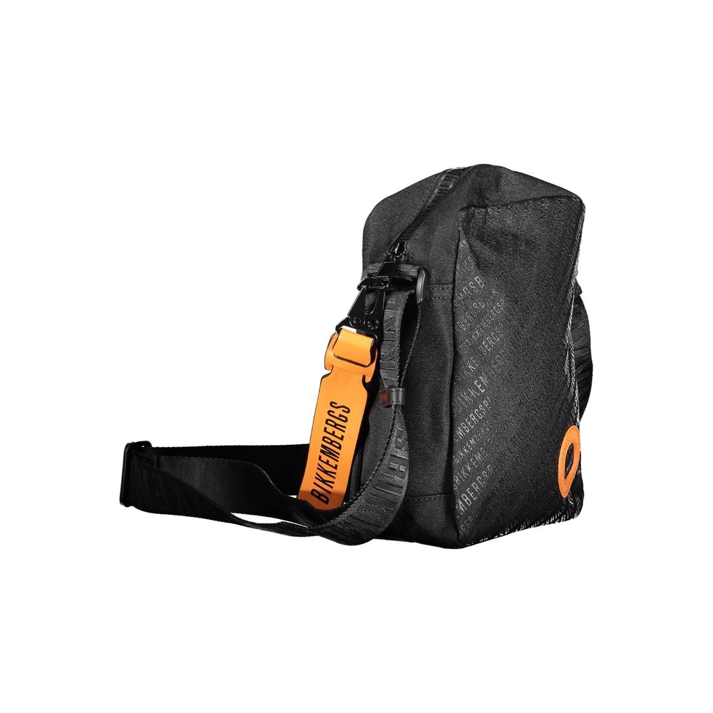 Bikkembergs Black Polyester Shoulder Bag