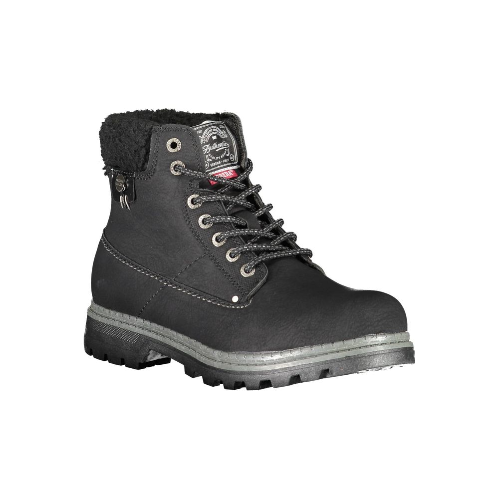 Carrera Black Polyester Boot
