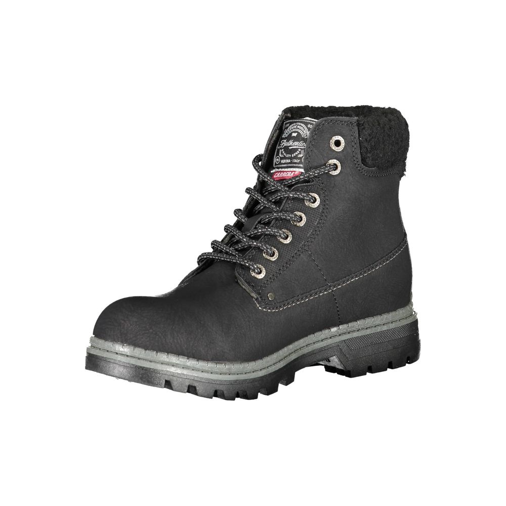 Carrera Black Polyester Boot