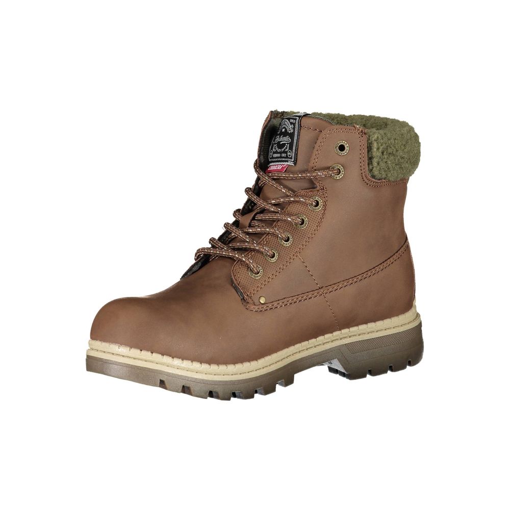 Carrera Brown Polyester Boot