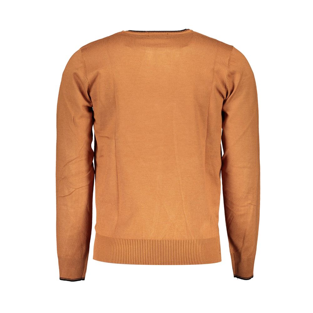 U.S. Grand Polo Brown Nylon Sweater