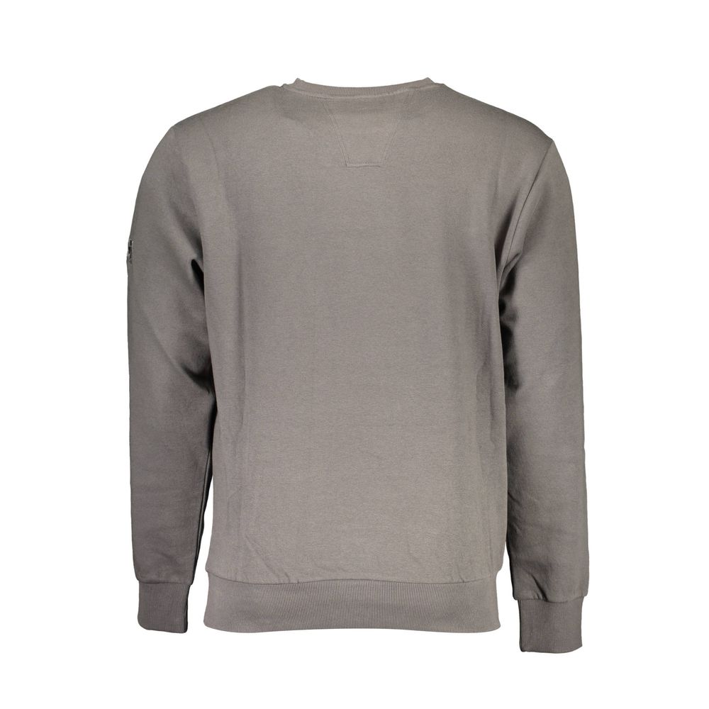 U.S. Grand Polo Gray Cotton Sweater