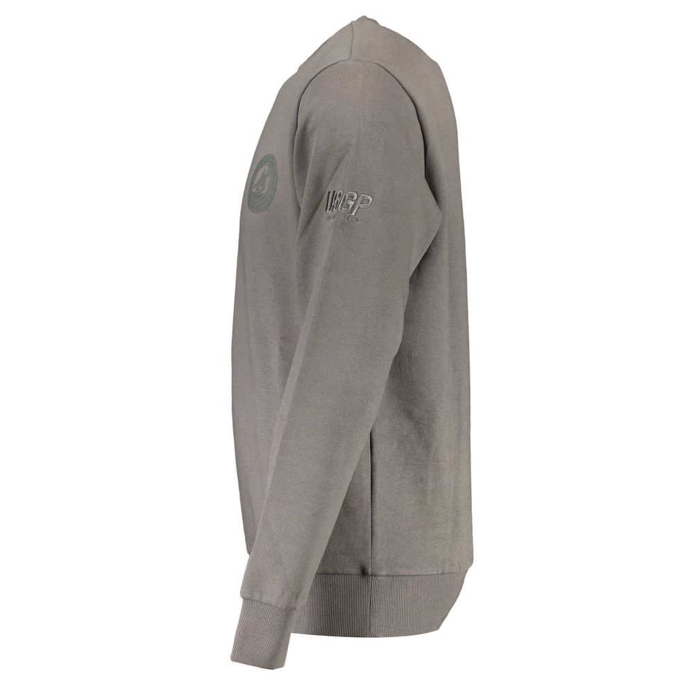 U.S. Grand Polo Gray Cotton Sweater