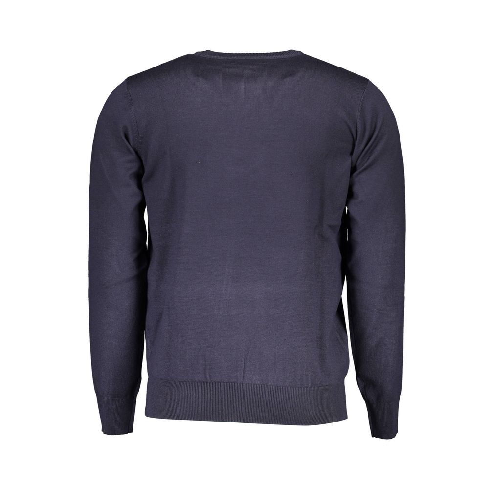 U.S. Grand Polo Blue Nylon Sweater