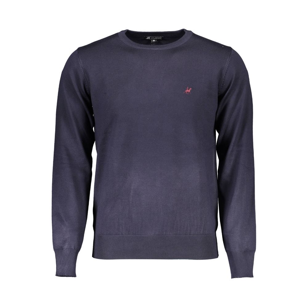 U.S. Grand Polo Blue Nylon Sweater