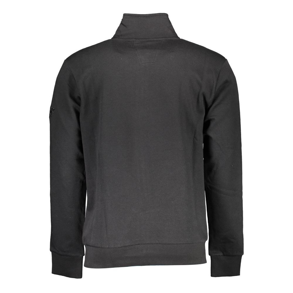 U.S. Grand Polo Black Cotton Sweater