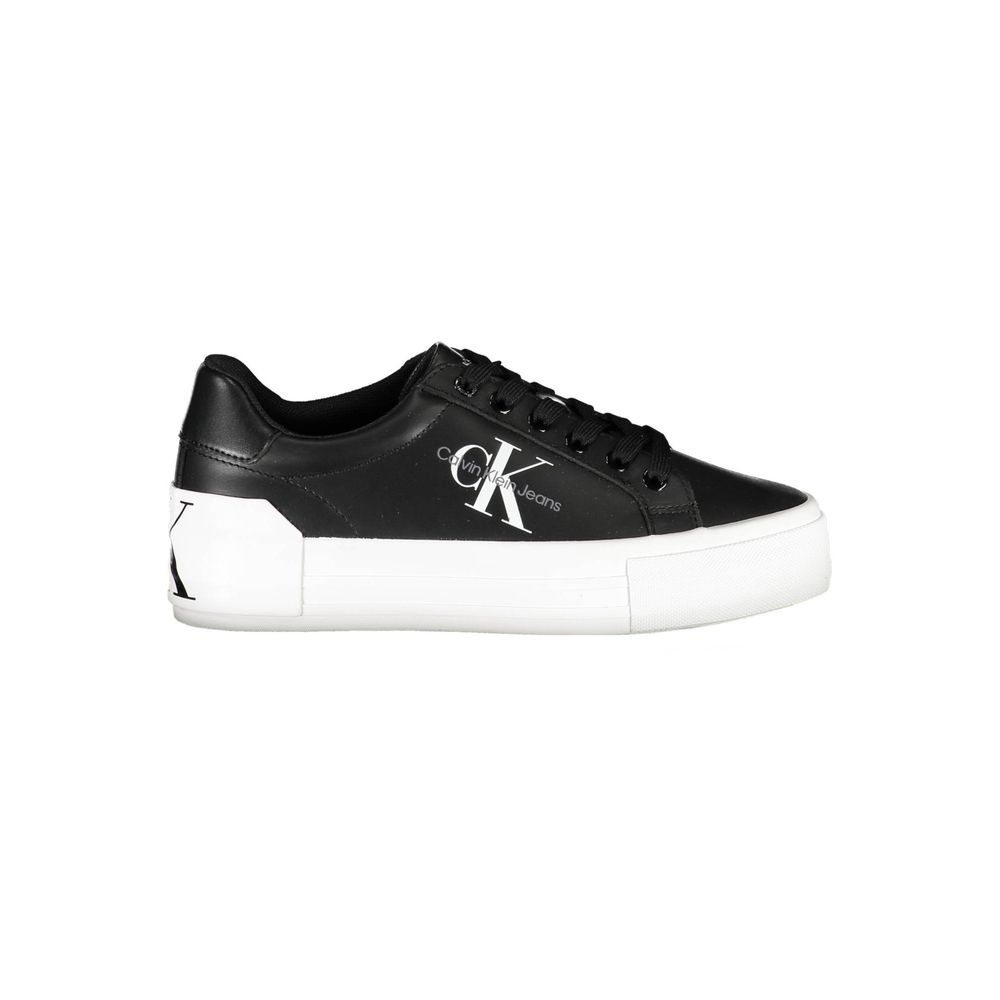 Calvin Klein Črni poliester Sneaker