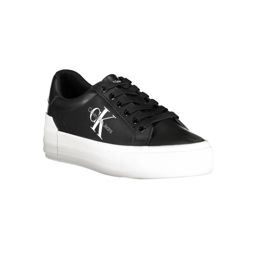 Calvin Klein Črni poliester Sneaker