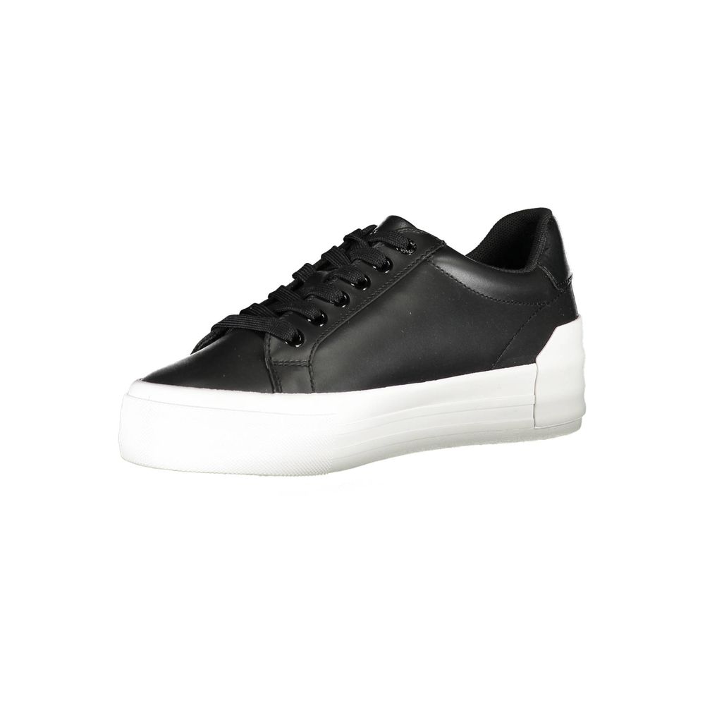 Calvin Klein Črni poliester Sneaker