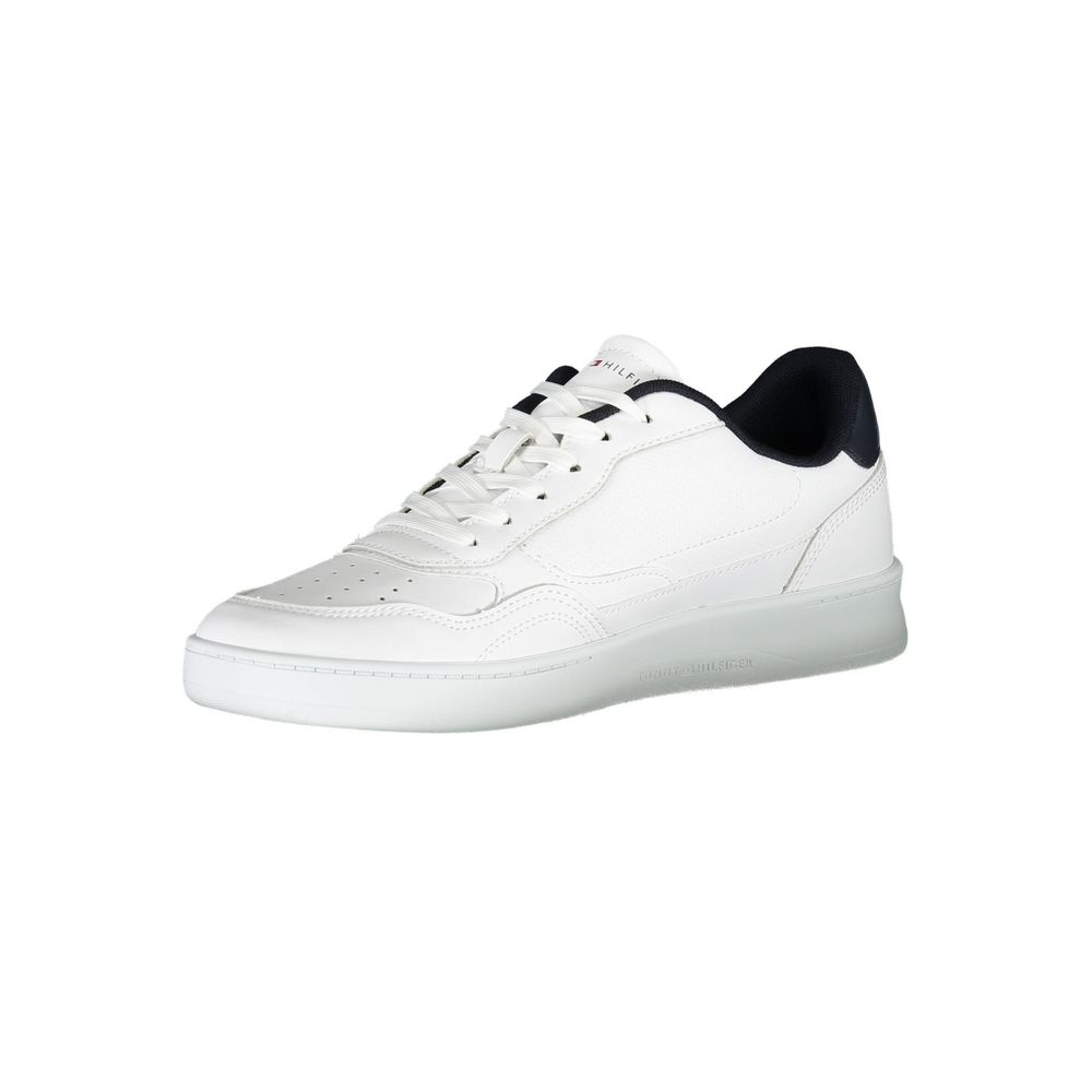 Tommy Hilfiger White Polyester Sneaker