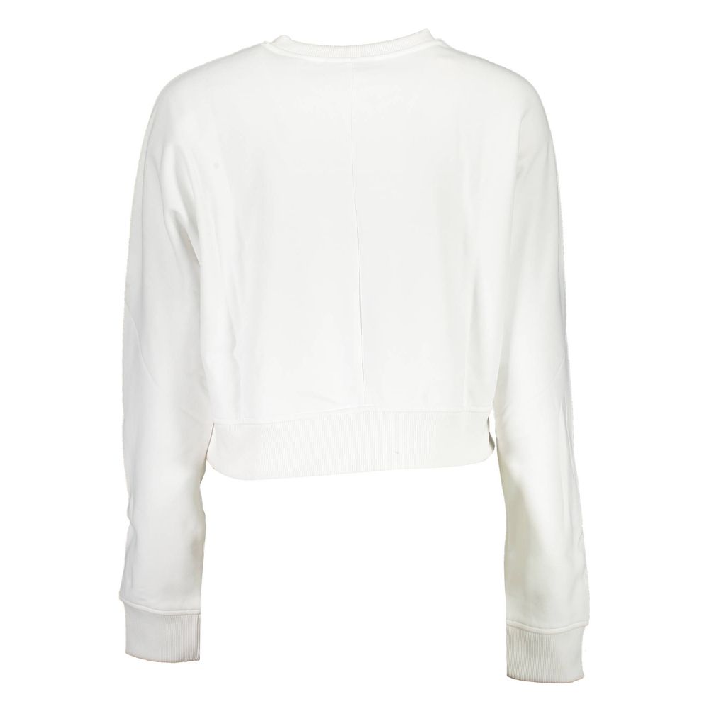 Calvin Klein White Polyester Sweater