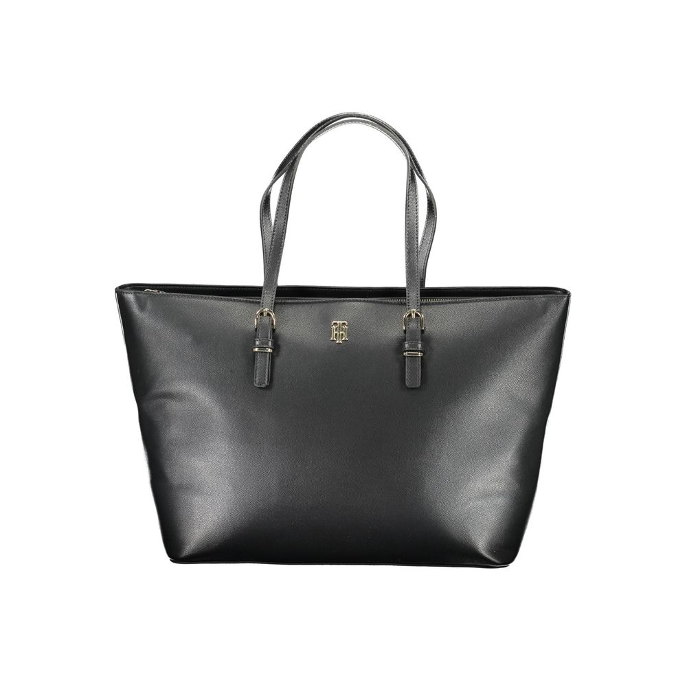 Tommy Hilfiger Black Polyethylene Handbag