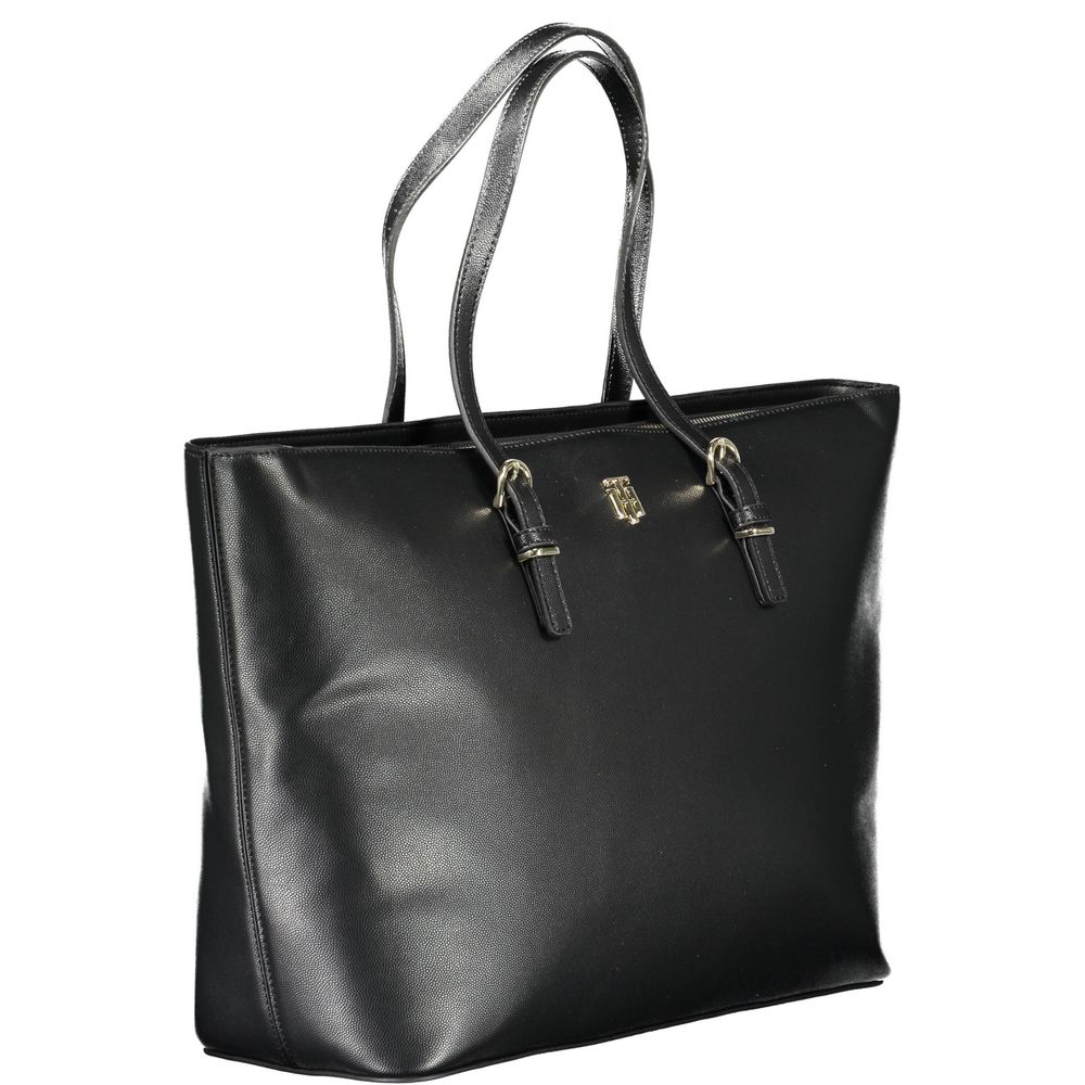 Tommy Hilfiger Black Polyethylene Handbag