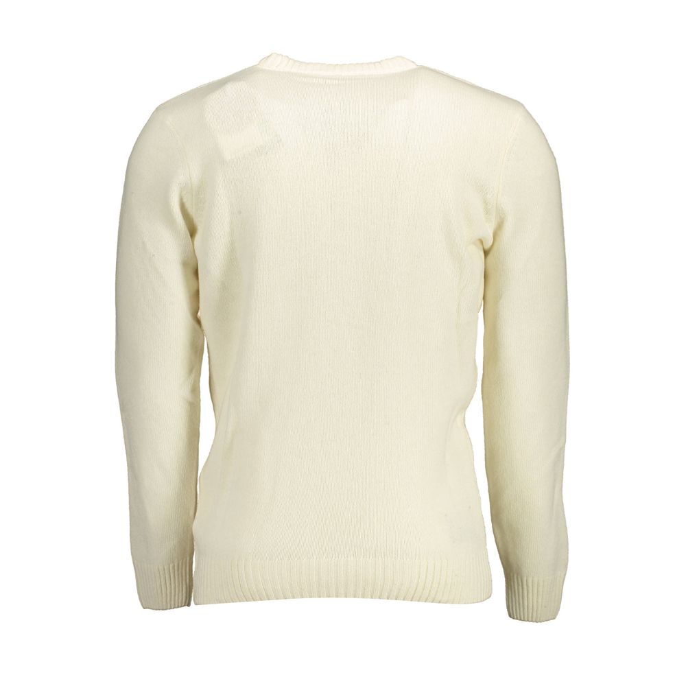 U.S. POLO ASSN. White Wool Sweater