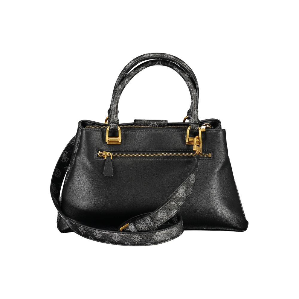 Guess Jeans Black Polyethylene Handbag