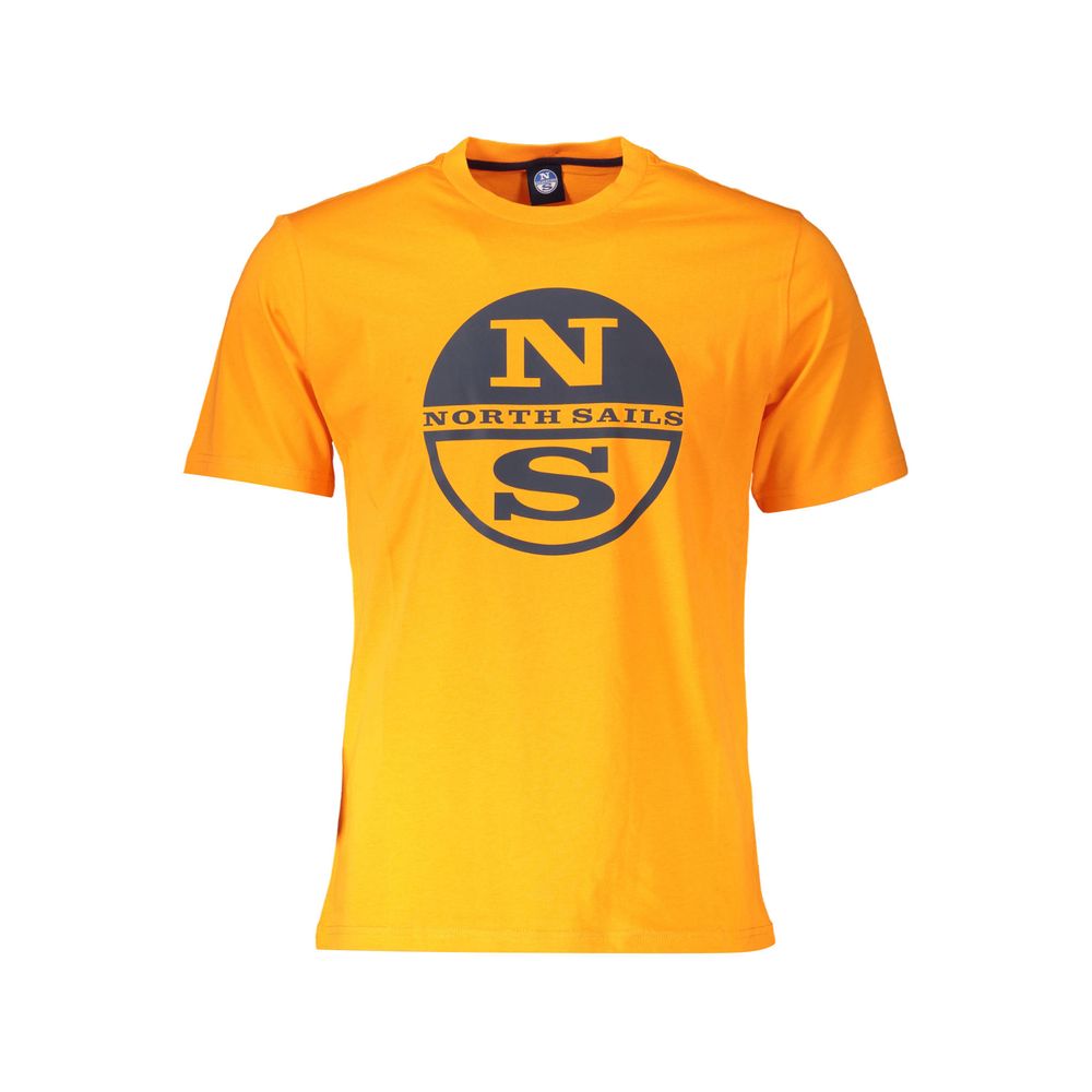 North Sails Orange Cotton T-Shirt