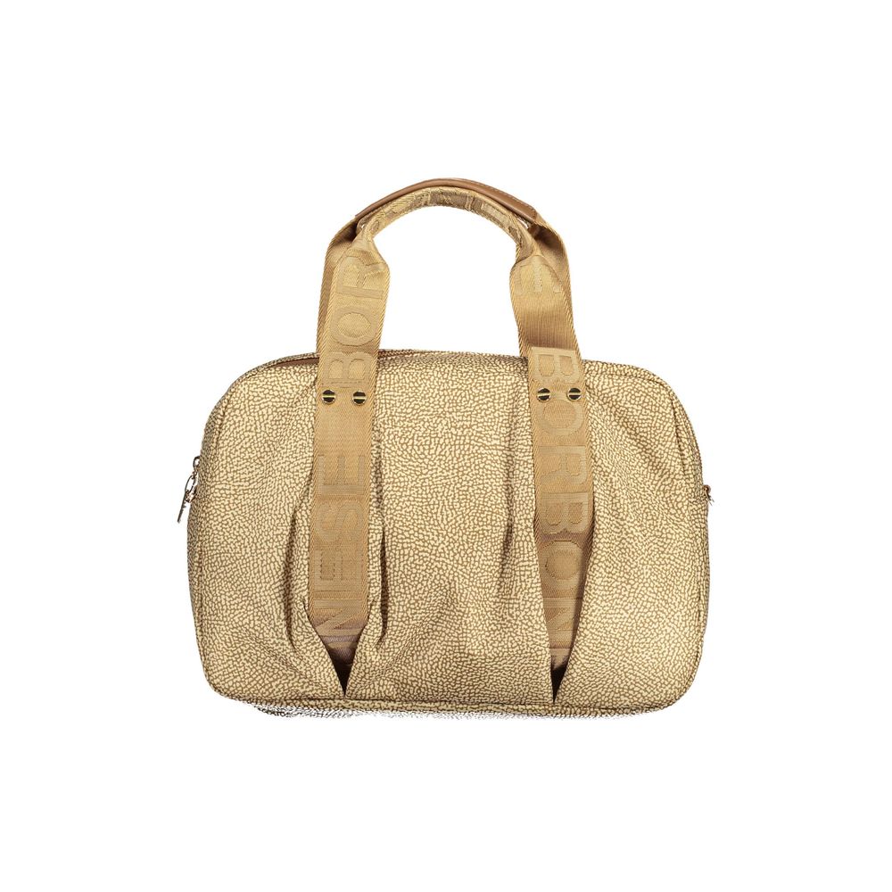 Borbonese Beige Polyester Handbag