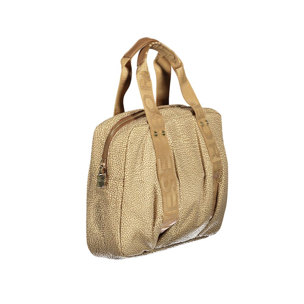 Borbonese Beige Polyester Handbag